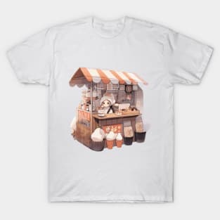 Stall Girl Anime T-Shirt